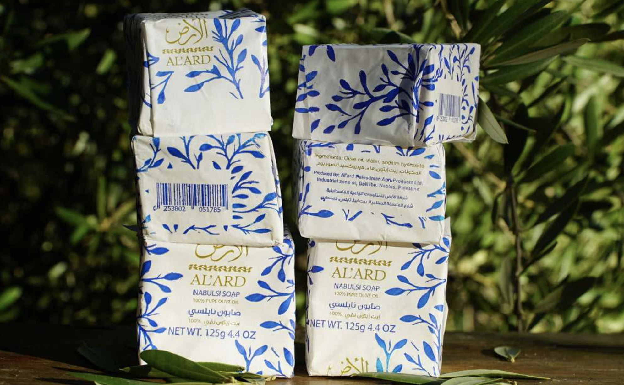bar soap, olive oil