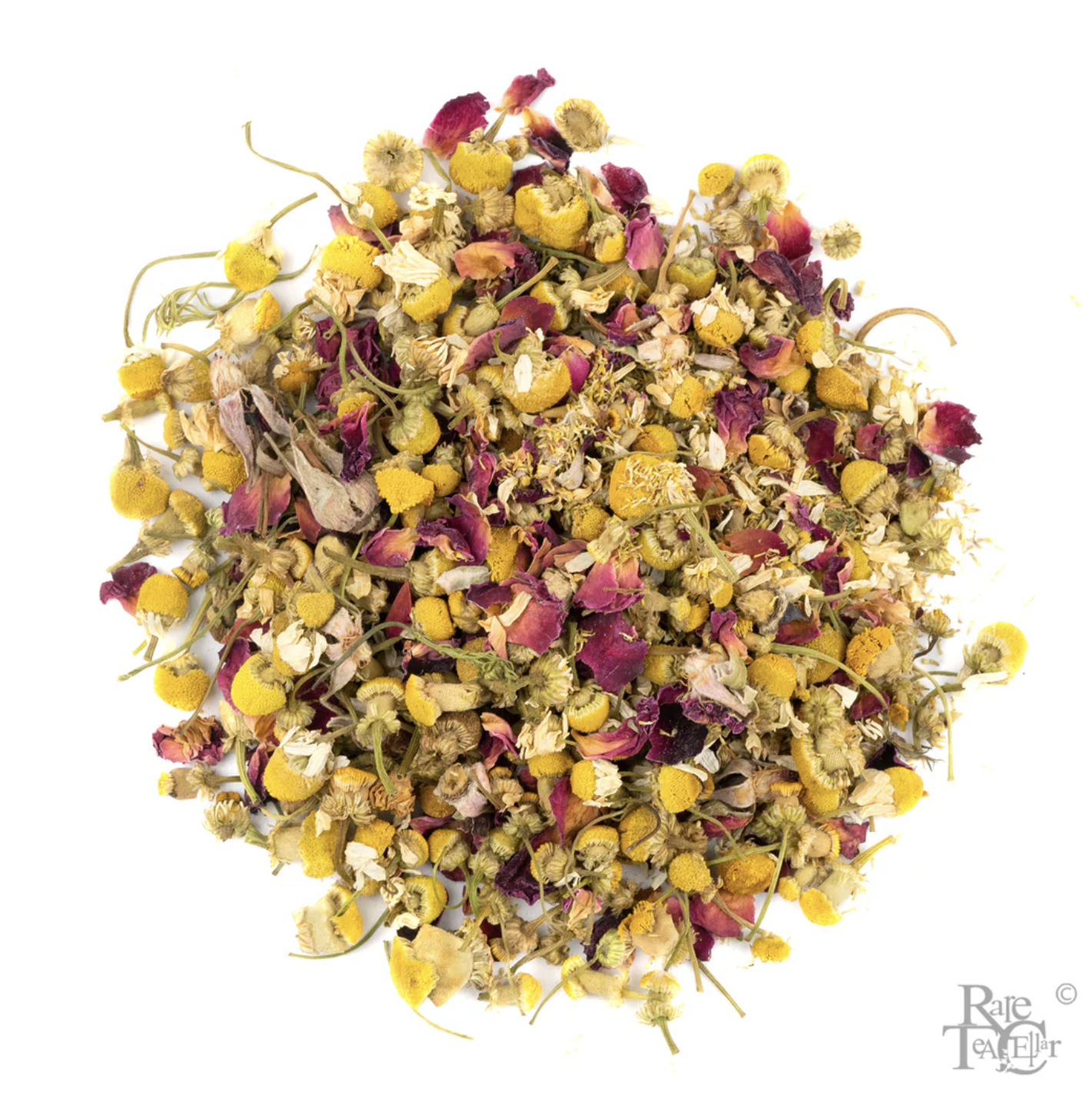 tea, chamomile rose