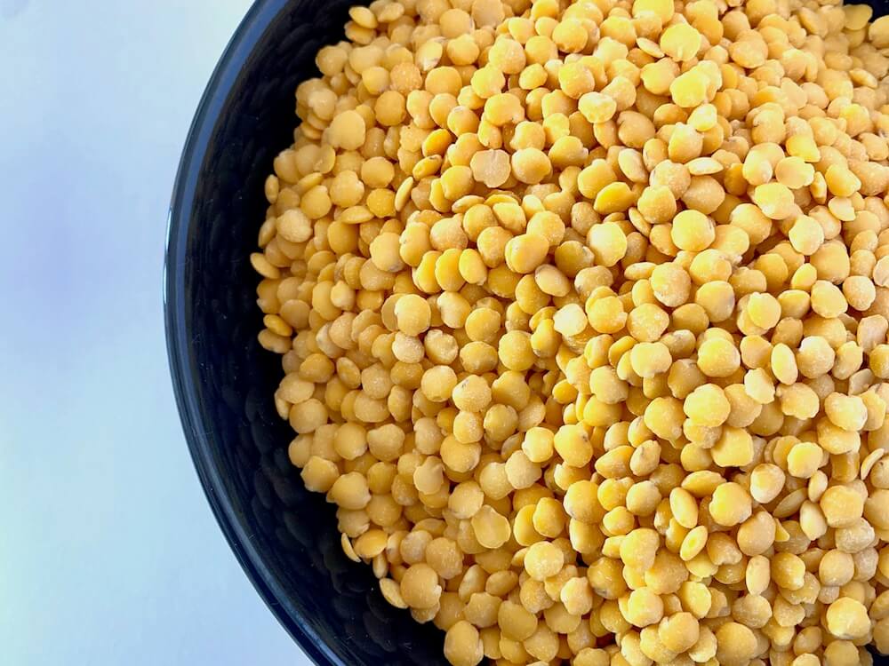 lentils, yellow